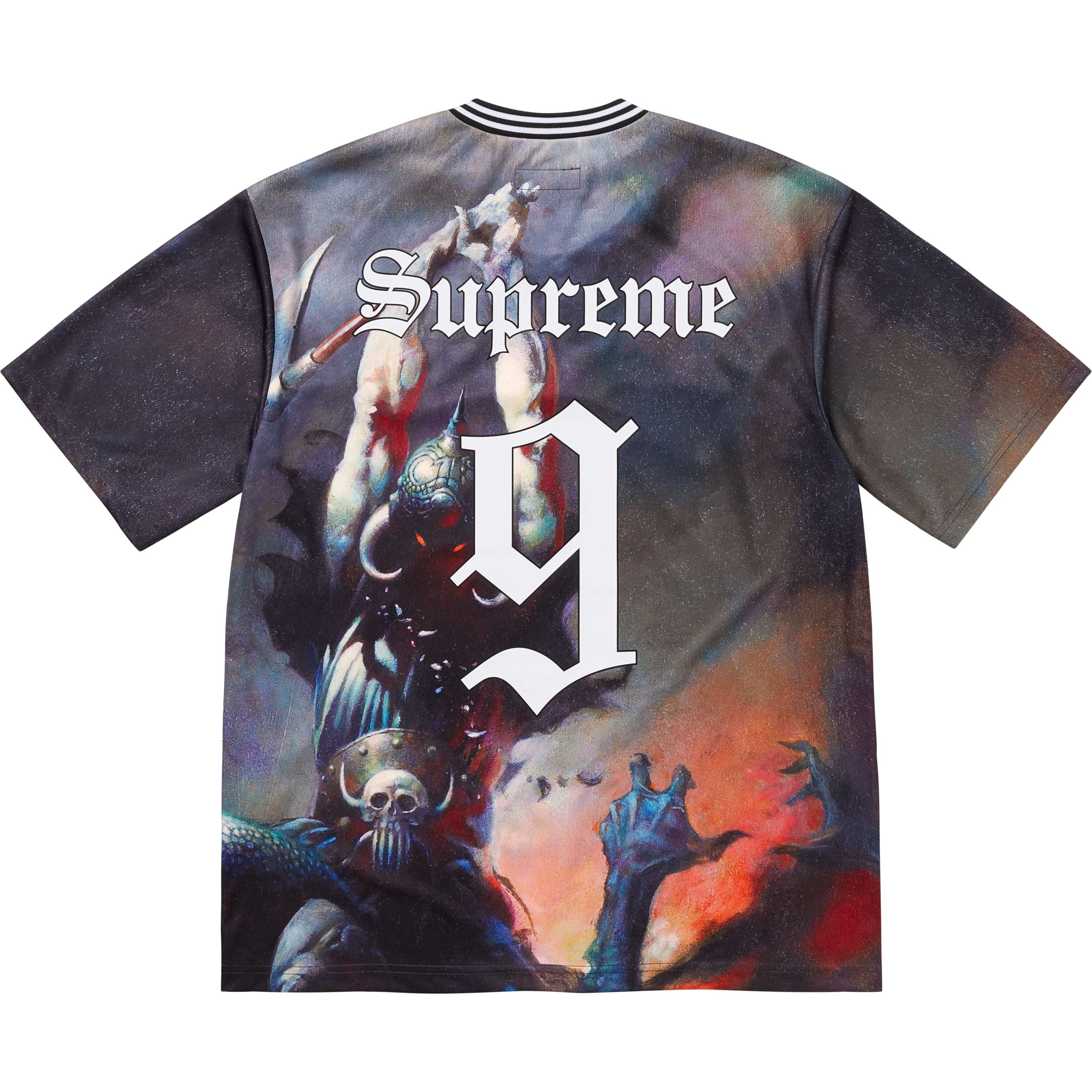 Supreme/Frank Frazetta Soccer Jersey view 5